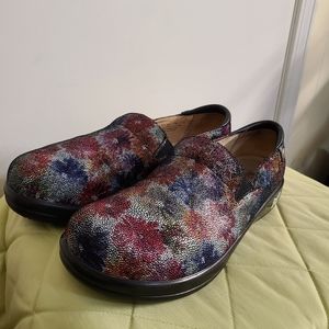 Alegria Keli 506 Floral Leather Professional Style Shoe Comfy